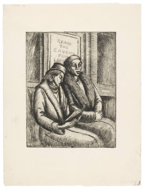 Two Seated Women