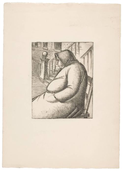 Old Woman Seated