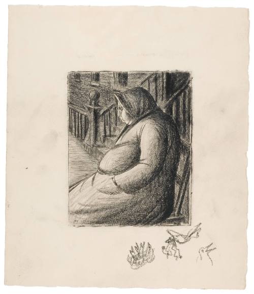 Old Woman Seated