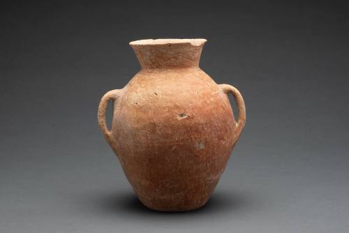 Large Ovoid Jar with Two Handles