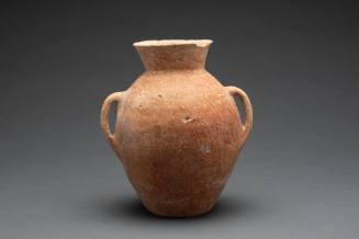Large Ovoid Jar with Two Handles
