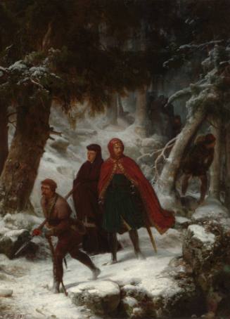 Flight of Emperor Henry IV from the Harz Castle