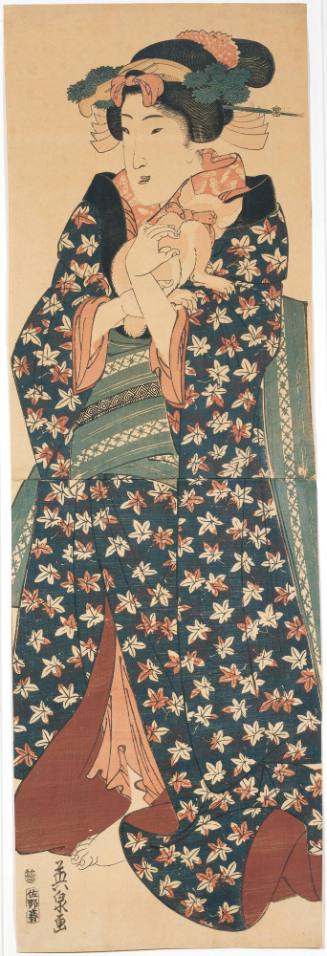 Woman Holding Cat