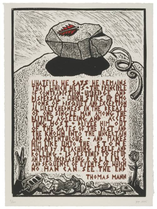 Plate 3 from Limbus - The Source of a Mechanical Opera