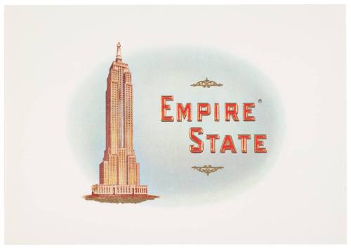 Empire State (Cigar Box Label)