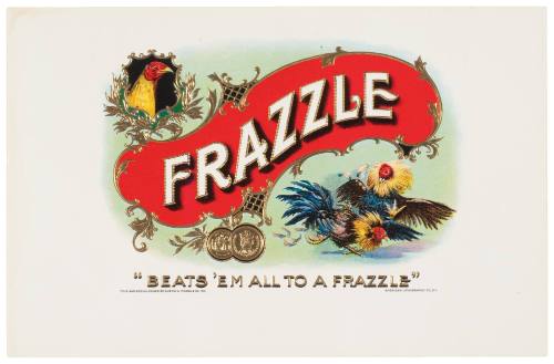 Frazzle (Cigar Box Label)