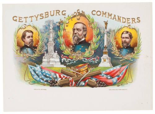 Gettysburg Commanders (Cigar Box Label)