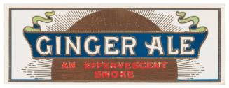 Ginger Ale (Cigar Box Label)