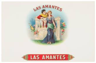 Las Amantes (Cigar Box Label)