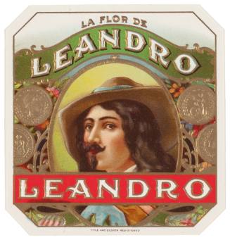 Leandro (Cigar Box Label)