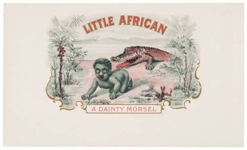 Little African (Cigar Box Label)