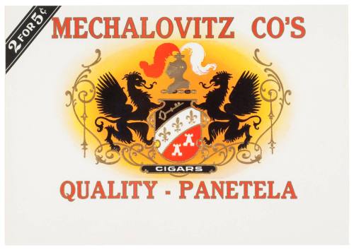 Mechalovitz Co.'s (Cigar Box Label)