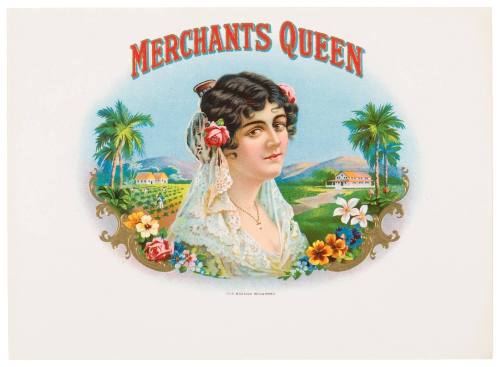 Merchant's Queen (Cigar Box Label)