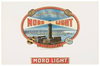 Moro Light (Cigar Box Label)