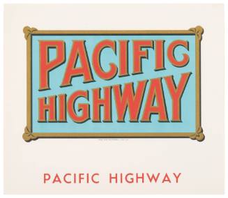 Pacific Highway (Cigar Box Label)