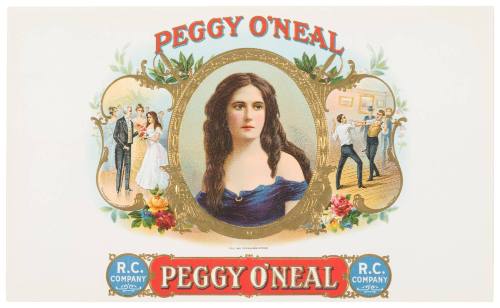 Peggy O'Neal (Cigar Box Label)