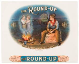 Round-Up (Cigar Box Label)
