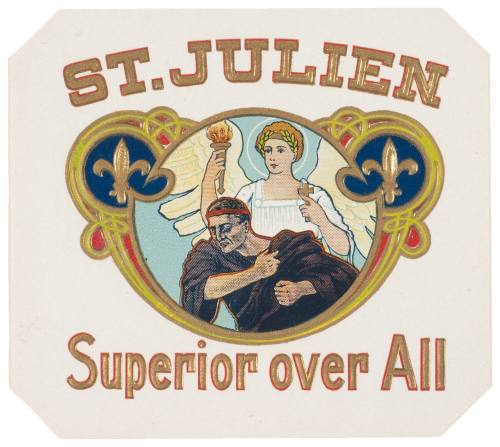 St. Julian (Cigar Box Label)