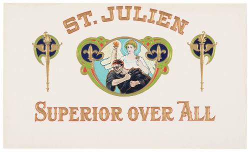 St. Julian (Cigar Box Label)