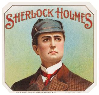 Sherlock Holmes (Cigar Box Label)