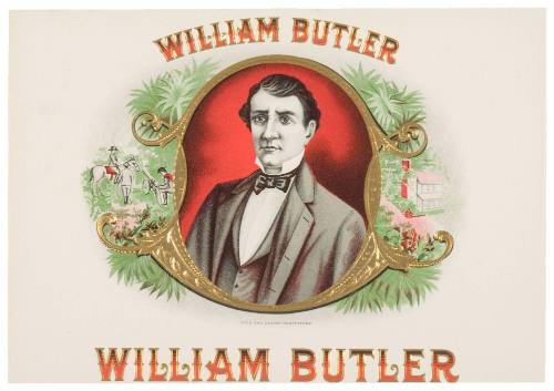 William Butler (Cigar Box Label)