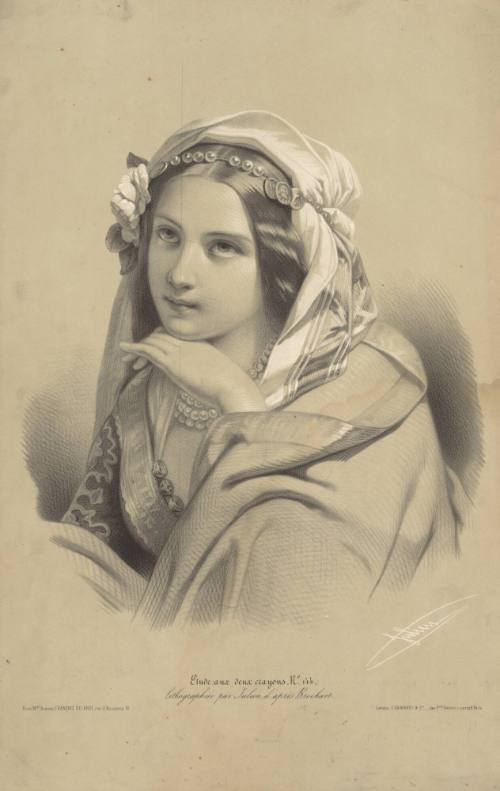 Étude aux deux Crayons, No.144