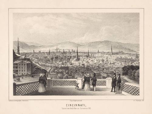 Cincinnati, Taken from Belle Vue on Sycamore Hill