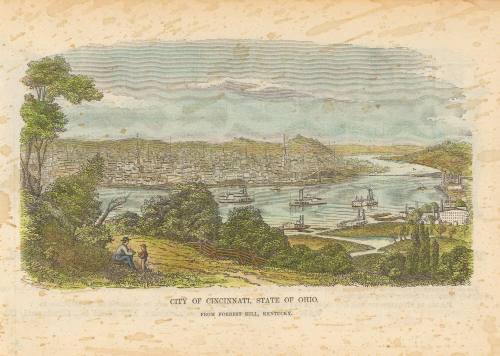 City of Cincinnati, State of Ohio, from Forest Hill, Kentucky