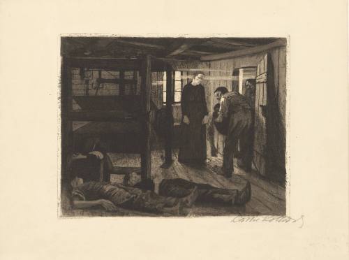 End [Ende] plate 6 from Revolt of the Weavers