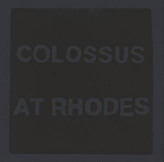 Colossus at Rhodes from the portfolio Seven Wonders