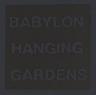 Babylon Hanging Gardens from the portfolio Seven Wonders