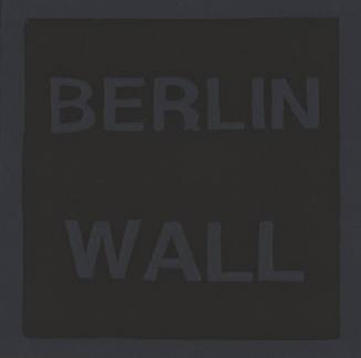 Berlin Wall from the portfolio Seven Wonders