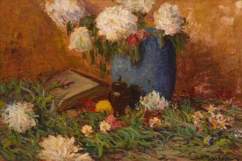 Still Life with Chrysanthemums