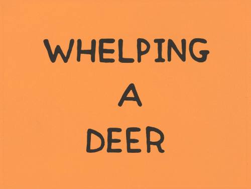 Whelping a Deer from the portfolio Ten Commandments