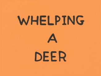 Whelping a Deer from the portfolio Ten Commandments