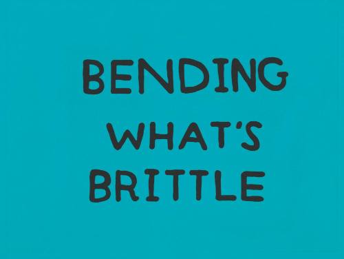 Bending What's Brittle from the portfolio Ten Commandments