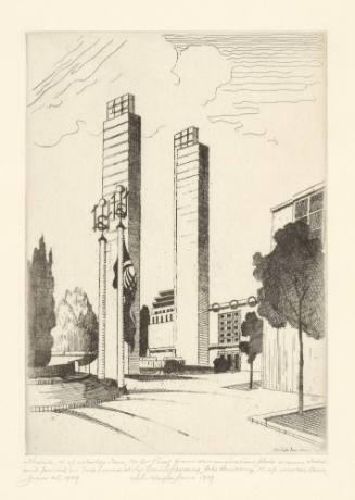 New York World's Fair, Decoration and Sculpture (Sketch)