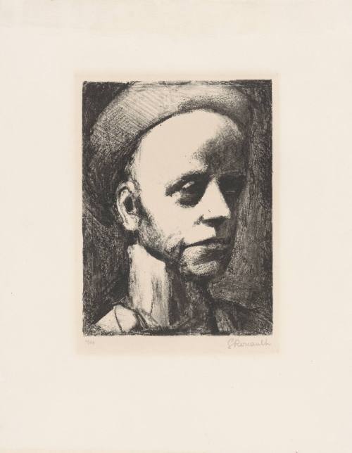 Self-Portrait with Cap from Souvenirs Intimes