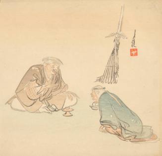 Uba and Okina from Album of Gekko Sketches?