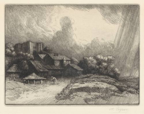 Farm at the Monastery [Le Ferme de l'Abbaye]