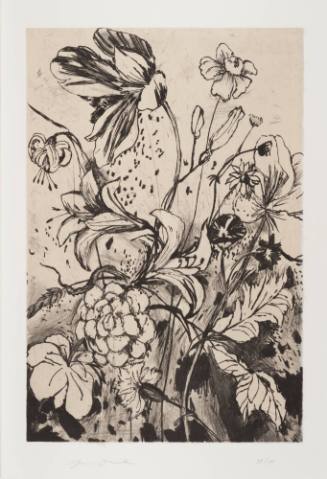 Details from Nancy's Garden: Single Print from Temple of Flora