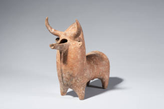 Zebu Shaped Vessel