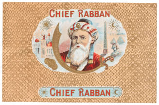 Chief Rabban (Cigar Box Label)