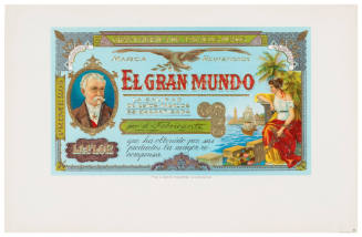 El Gran Mundo (Cigar Box Label)
