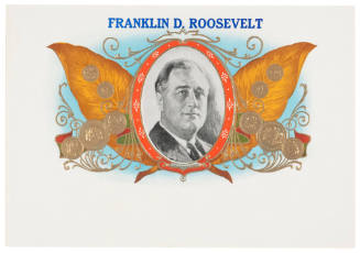 Franklin D. Roosevelt (Cigar Box Label)