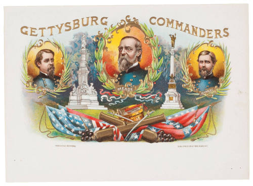 Gettysburg Commanders (Cigar Box Label)