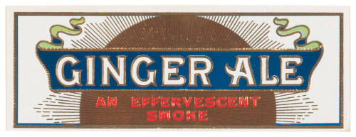 Ginger Ale (Cigar Box Label)
