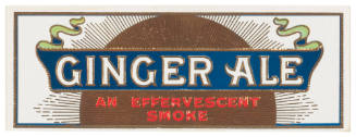 Ginger Ale (Cigar Box Label)