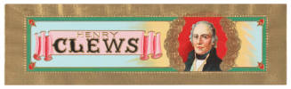 Henry Clews (Cigar Box Label)