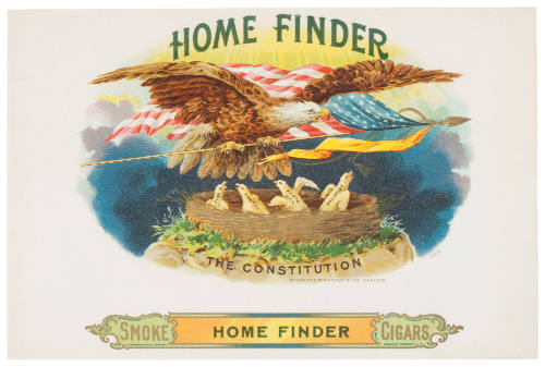 Home Finder (Cigar Box Label)